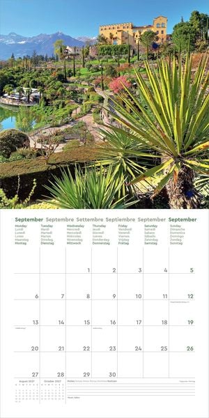 Produktbild: G&auml;rten der Welt - KUNTH Broschurkalender 2027