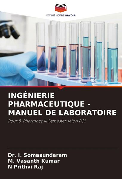 Produktbild: ING&Eacute;NIERIE PHARMACEUTIQUE - MANUEL DE LABORATOIRE