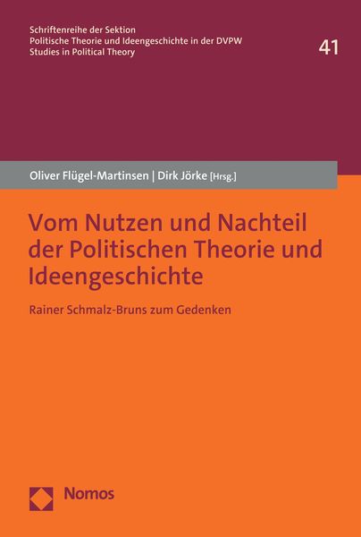 Produktbild: Vom Nutzen und Nachteil der Politischen Theorie und Ideengeschichte
