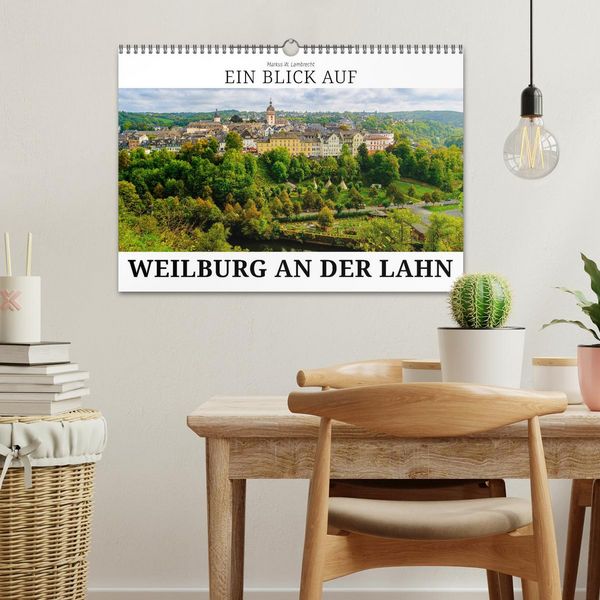 Produktbild: Ein Blick auf Weilburg an der Lahn (Wandkalender 2026 DIN A3 quer), CALVENDO Monatskalender