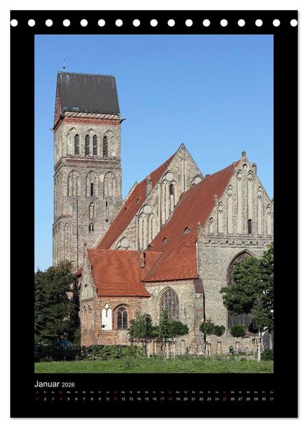 Produktbild: Anklam 2026 (Tischkalender 2026 DIN A5 hoch), CALVENDO Monatskalender
