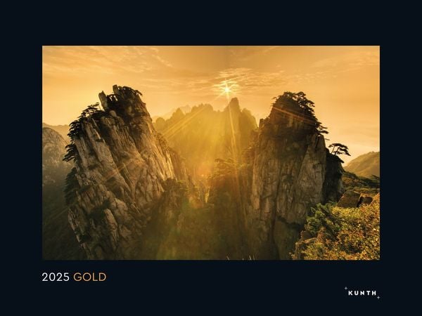 Gold - KUNTH Wandkalender 2025