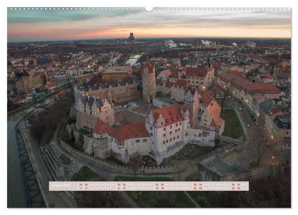Produktbild: Bernburg meine Heimat - meine Stadt (hochwertiger Premium Wandkalender 2026 DIN A2 quer), Kunstdruck in Hochglanz