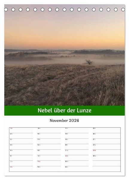 Produktbild: Natursch&ouml;nheiten aus Halle (Saale) (Tischkalender 2026 DIN A5 hoch), CALVENDO Monatskalender