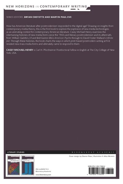 Produktbild: New Media and the Transformation of Postmodern American Literature