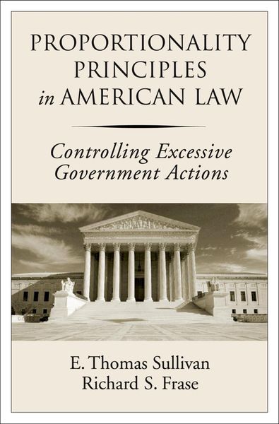 Produktbild: Proportionality Principles in American Law
