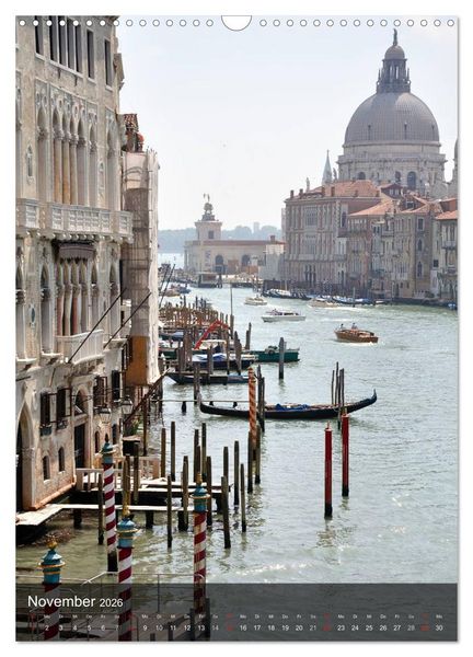 Produktbild: Fotografischer Streifzug durch Venedig (Wandkalender 2026 DIN A3 hoch), CALVENDO Monatskalender