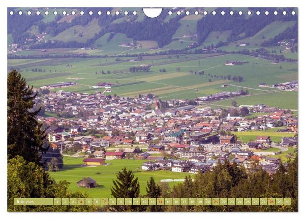 Produktbild: Ein Herz f&uuml;r das Zillertal (Wandkalender 2026 DIN A4 quer), CALVENDO Monatskalender