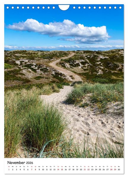 Produktbild: Bezauberndes Sylt (Wandkalender 2026 DIN A4 hoch), CALVENDO Monatskalender