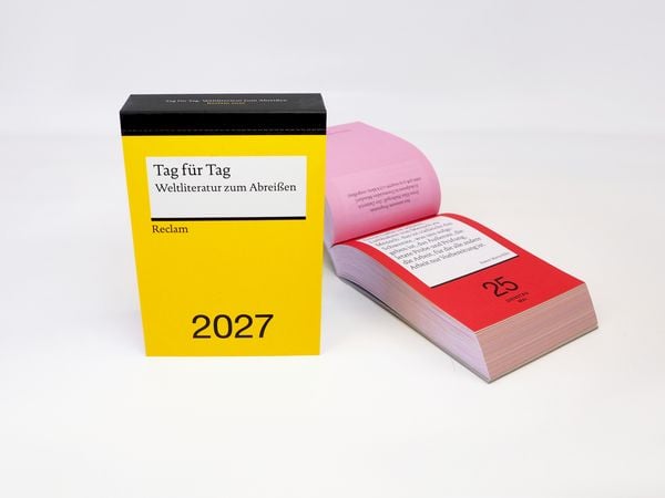 Produktbild: Tag f&uuml;r Tag. Weltliteratur zum Abrei&szlig;en 2027
