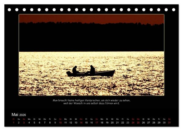 Produktbild: Freundschaft (Tischkalender 2026 DIN A5 quer), CALVENDO Monatskalender