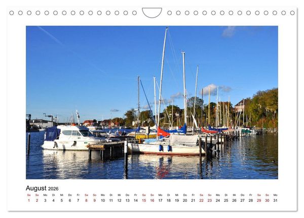 Produktbild: Neustadt in Holstein - Charmante Stadt am Meer (Wandkalender 2026 DIN A4 quer), CALVENDO Monatskalender