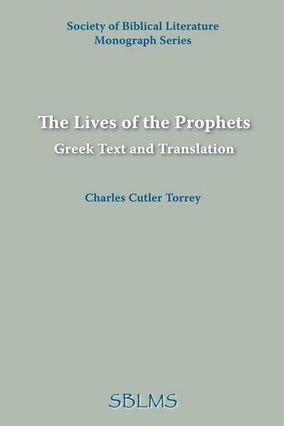 Produktbild: The Lives of the Prophets