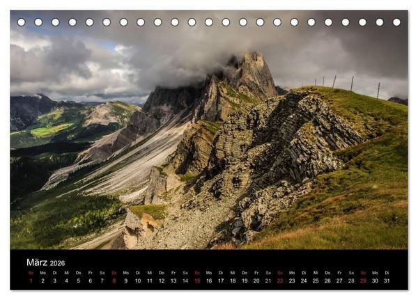 Produktbild: Bergpixel "H&ouml;henrausch und Leidenschaft" (Tischkalender 2026 DIN A5 quer), CALVENDO Monatskalender