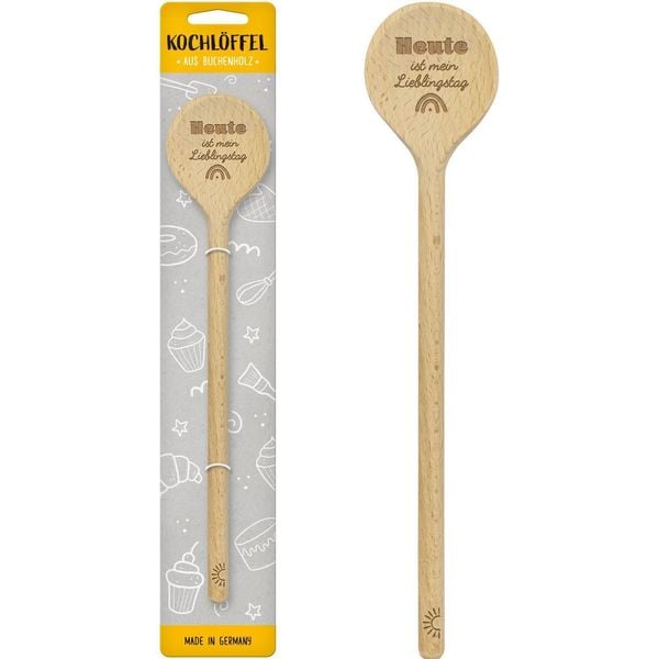 Produktbild: GRUSS & CO Kochl&ouml;ffel Motiv: Heute ist mein Lieblingstag