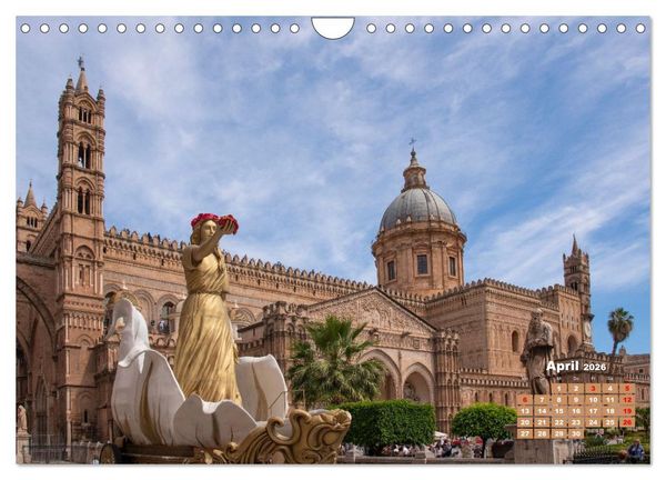 Produktbild: Sizilien &ndash; von Cefal&ugrave; bis Trapani (Wandkalender 2026 DIN A4 quer), CALVENDO Monatskalender