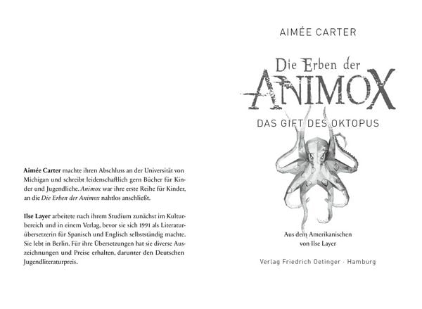 Produktbild: Die Erben der Animox 2. Das Gift des Oktopus