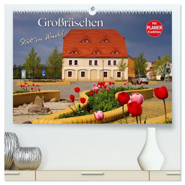 Produktbild: Gro&szlig;r&auml;schen - Stadt im Wandel (hochwertiger Premium Wandkalender 2026 DIN A2 quer), Kunstdruck in Hochglanz