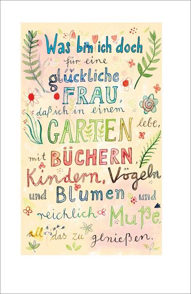 Elizabeth und ihr Garten