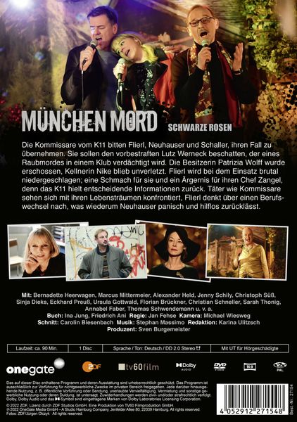Produktbild: M&uuml;nchen Mord - Schwarze Rosen