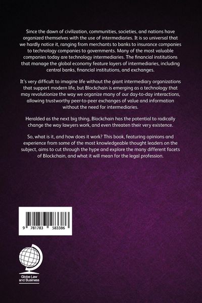 Produktbild: Blockchain and the Legal Profession
