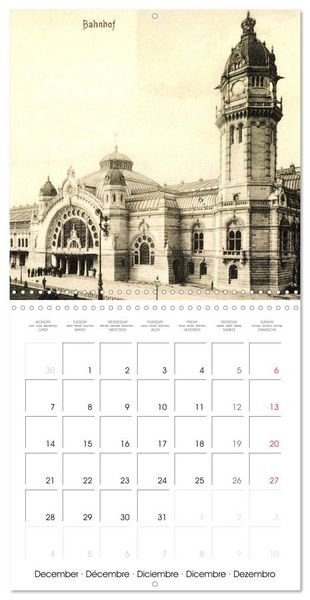 Produktbild: Cologne autrefois : Cartes postales historiques de la ville (Calendrier mural carr&eacute; 2026 30x30 cm) Calendrier double avec une page pour vos prises de notes