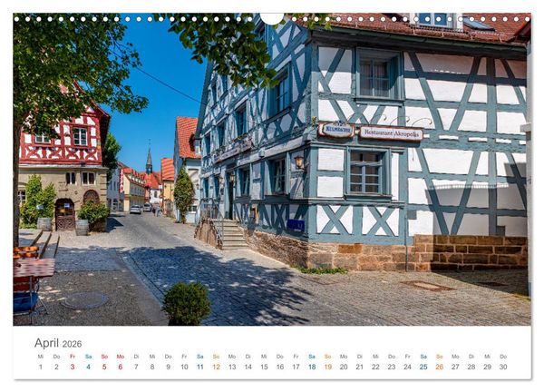 Produktbild: Oberfranken - Bayerns Norden (Wandkalender 2026 DIN A3 quer), CALVENDO Monatskalender
