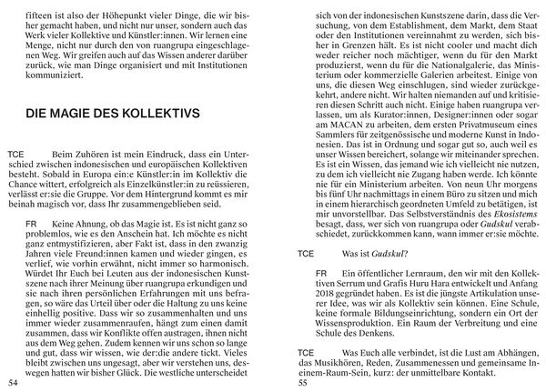 Produktbild: The Collective Eye im Gespr&auml;ch mit ruangrupa