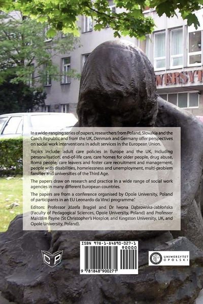 Produktbild: Social Work in Adult Services in the European Union. Selected Issues and Experiences