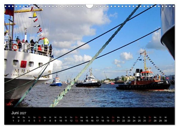 Produktbild: Hamburg Hafengeburtstag (Wandkalender 2027 DIN A3 quer), CALVENDO Monatskalender