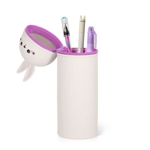 Produktbild: Legami 2-in-1 Federm&auml;ppchen aus Silikon - KAWAII - Hase
