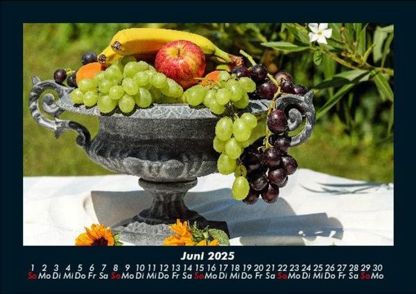 Produktbild: Obstkalender 2025 Fotokalender DIN A5
