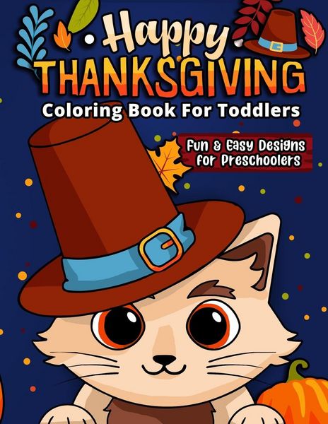 Produktbild: Happy Thanksgiving Coloring Book