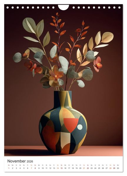 Produktbild: Die Sprache der Blumen (Wandkalender 2026 DIN A4 hoch), CALVENDO Monatskalender