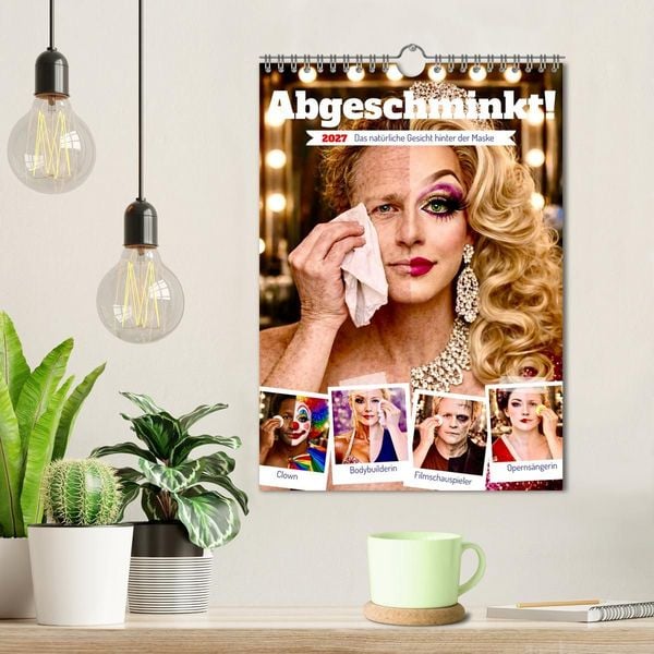 Produktbild: Abgeschminkt! (Wandkalender 2027 DIN A4 hoch), CALVENDO Monatskalender