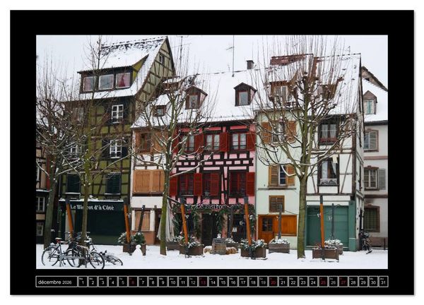 Produktbild: Strasbourg La Petite France (Calendrier mural 2026 DIN A3 vertical), CALVENDO calendrier mensuel
