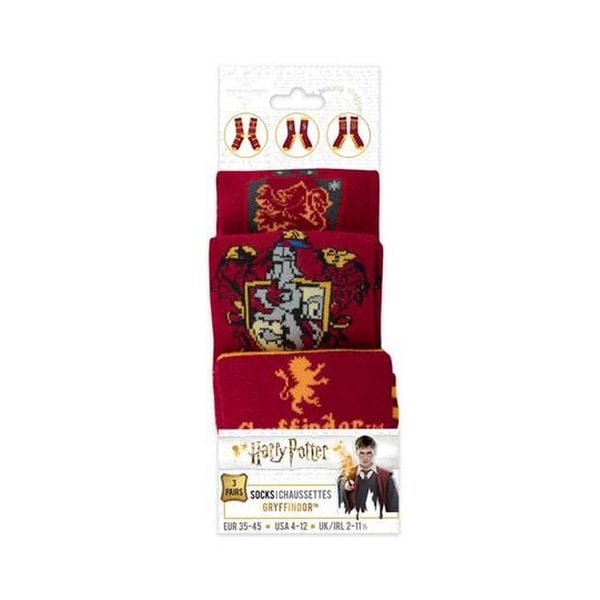 Produktbild: HP Socken Gryffindor 3er
