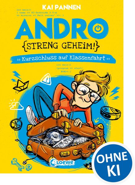 Produktbild: Andro, streng geheim! (Band 3) - Kurzschluss auf Klassenfahrt