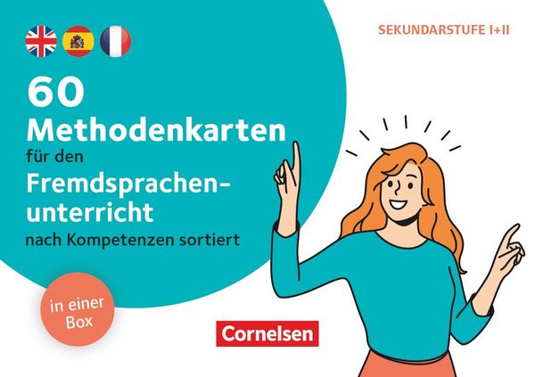 Produktbild: 60 Methodenkarten f&uuml;r den Fremdsprachenunterricht - Nach Kompetenzen sortiert