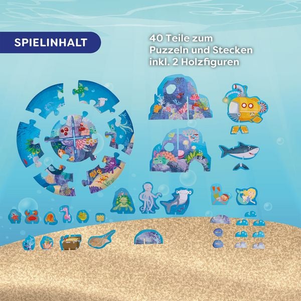 Produktbild: 3D-Puzzle-Spielwelt Unterwasser