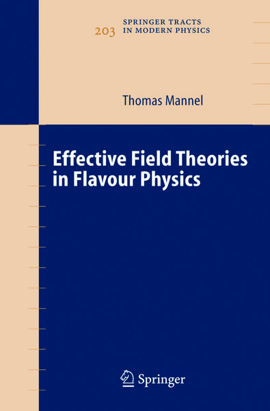 Produktbild: Effective Field Theories in Flavour Physics