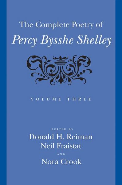 Produktbild: The Complete Poetry of Percy Bysshe Shelley