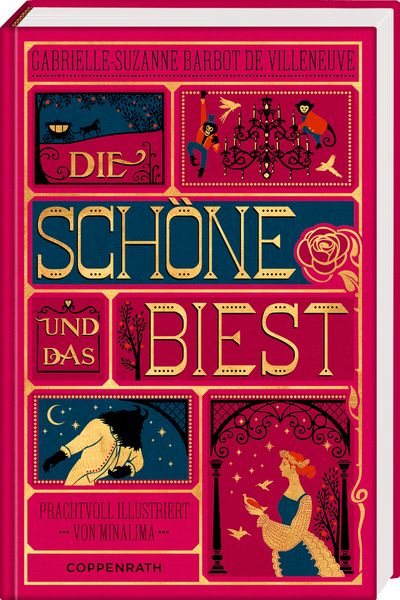 Die Schöne und das Biest, Gebundene Ausgabe von Gabrielle-Suzanne Barbot de Villeneuve, Coppenrath, 978-3-649-62474-5