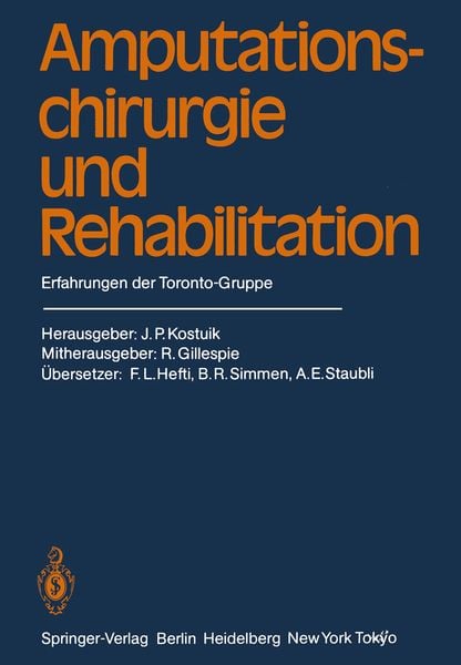 Produktbild: Amputationschirurgie und Rehabilitation