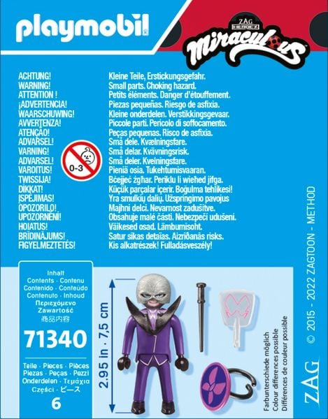 Produktbild: PLAYMOBIL® 71340 Miraculous: Hawk Moth