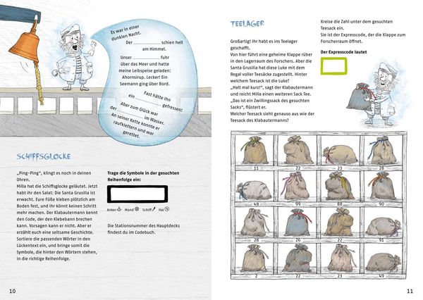 Produktbild: Escape-Buch f&uuml;r Grundschulkinder: Escape Challenge: Flucht vom Geisterschiff