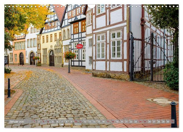 Produktbild: Ein Blick auf die Hansestadt Minden (Wandkalender 2026 DIN A3 quer), CALVENDO Monatskalender