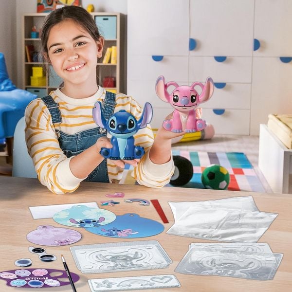 Produktbild: Ravensburger 23877 BeCreative Bastelset Gipsgießen STITCH, DIY für Kinder ab 7 Jahren