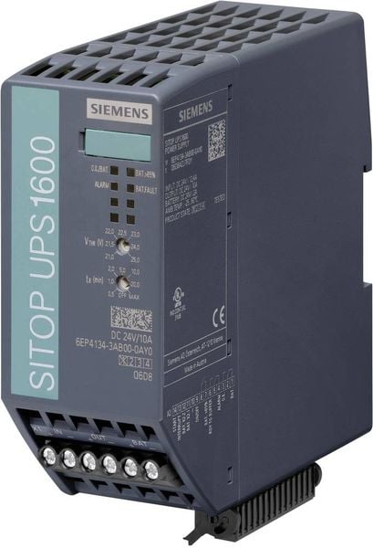 Siemens SITOP UPS1600 6EP41343AB000AY0 Industrielle USV-Anlage (DIN Rail)