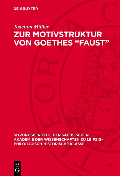 Produktbild: Zur Motivstruktur von Goethes &bdquo;Faust&ldquo;